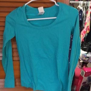 Teal or navy Night Shirt Long Sleeves